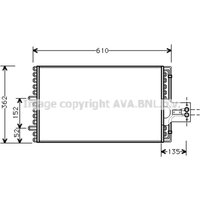 Kondensator, Klimaanlage AVA COOLING CN5099 von Ava Cooling