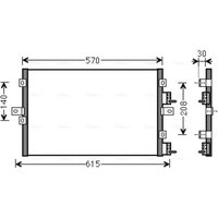 Kondensator, Klimaanlage AVA COOLING CR5114 AVA von Ava Cooling