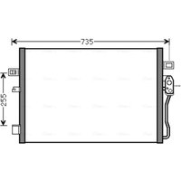 Kondensator, Klimaanlage AVA COOLING CR5139 AVA von Ava Cooling