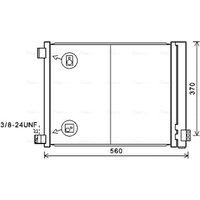 Kondensator, Klimaanlage AVA COOLING DN5427D von Ava Cooling