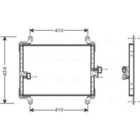 Kondensator, Klimaanlage AVA COOLING FT5206 von Ava Cooling