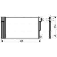 Kondensator, Klimaanlage AVA COOLING FTA5314D von Ava Cooling