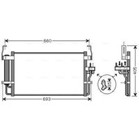 Kondensator, Klimaanlage AVA COOLING HY5092D AVA von Ava Cooling