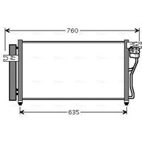 Kondensator, Klimaanlage AVA COOLING HY5178D AVA von Ava Cooling