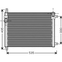 Kondensator, Klimaanlage AVA COOLING LC5089 von Ava Cooling