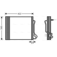 Kondensator, Klimaanlage AVA COOLING MCA5001D von Ava Cooling