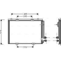 Kondensator, Klimaanlage AVA COOLING MS5232 AVA von Ava Cooling