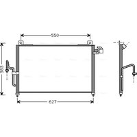 Kondensator, Klimaanlage AVA COOLING MZ5159 AVA von Ava Cooling