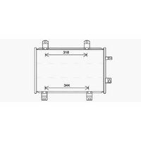 Kondensator, Klimaanlage AVA COOLING MZ5284 von Ava Cooling