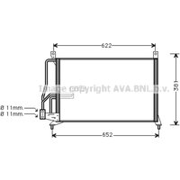 Kondensator, Klimaanlage AVA COOLING OL5231 von Ava Cooling