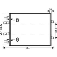 Kondensator, Klimaanlage AVA COOLING OL5480 AVA von Ava Cooling