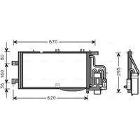 Kondensator, Klimaanlage AVA COOLING OLA5310D von Ava Cooling