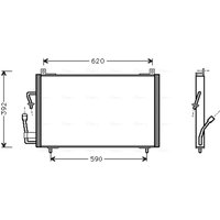 Kondensator, Klimaanlage AVA COOLING PE5182 von Ava Cooling