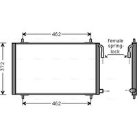 Kondensator, Klimaanlage AVA COOLING PE5191 von Ava Cooling