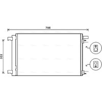 Kondensator, Klimaanlage AVA COOLING PEA5364D von Ava Cooling