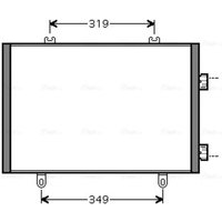 Kondensator, Klimaanlage AVA COOLING RTA5349 AVA von Ava Cooling