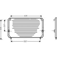 Kondensator, Klimaanlage AVA COOLING TO5202 von Ava Cooling