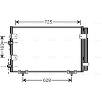 Kondensator, Klimaanlage AVA COOLING TO5288D AVA von Ava Cooling