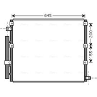 Kondensator, Klimaanlage AVA COOLING TO5380D von Ava Cooling