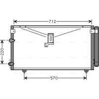 Kondensator, Klimaanlage AVA COOLING TO5383D AVA von Ava Cooling