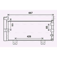 Kondensator, Klimaanlage AVA COOLING TO5728D von Ava Cooling