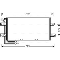 Kondensator, Klimaanlage AVA COOLING VN5195 von Ava Cooling