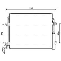 Kondensator, Klimaanlage AVA COOLING VNA5324D AVA von Ava Cooling