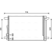 Kondensator, Klimaanlage AVA COOLING VNA5335D von Ava Cooling