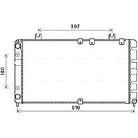 Kühler, Motorkühlung AVA COOLING LA2021 von Ava Cooling