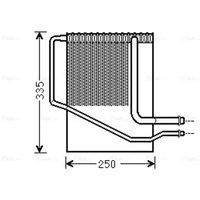 Verdampfer, Klimaanlage AVA COOLING CRV126 AVA von Ava Cooling