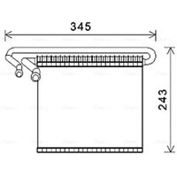 Verdampfer, Klimaanlage AVA COOLING FDV491 von Ava Cooling