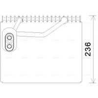 Verdampfer, Klimaanlage AVA COOLING HYV367 von Ava Cooling
