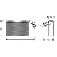 Verdampfer, Klimaanlage AVA COOLING MSV317 AVA von Ava Cooling