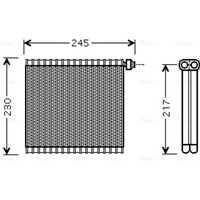 Verdampfer, Klimaanlage AVA COOLING MZV217 von Ava Cooling