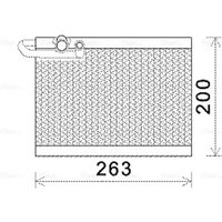 Verdampfer, Klimaanlage AVA COOLING PEV351 AVA von Ava Cooling