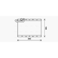 Verdampfer, Klimaanlage AVA COOLING PEV405 von Ava Cooling