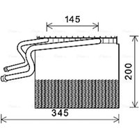 Verdampfer, Klimaanlage AVA COOLING RTV465 AVA von Ava Cooling