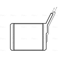 Wärmetauscher, Innenraumheizung AVA COOLING OL6182 von Ava Cooling