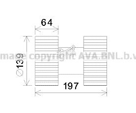 Innenraumgebläse AVA BW8480 von Ava