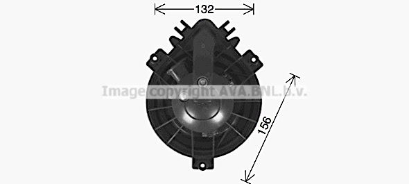 Innenraumgebläse AVA BW8605 von Ava