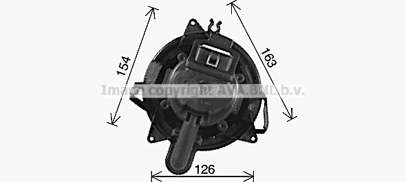 Innenraumgebläse AVA RT8676 von Ava