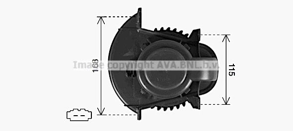 Innenraumgebläse AVA VN8435 von Ava