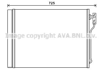 Kondensator, Klimaanlage AVA BWA5435D von Ava