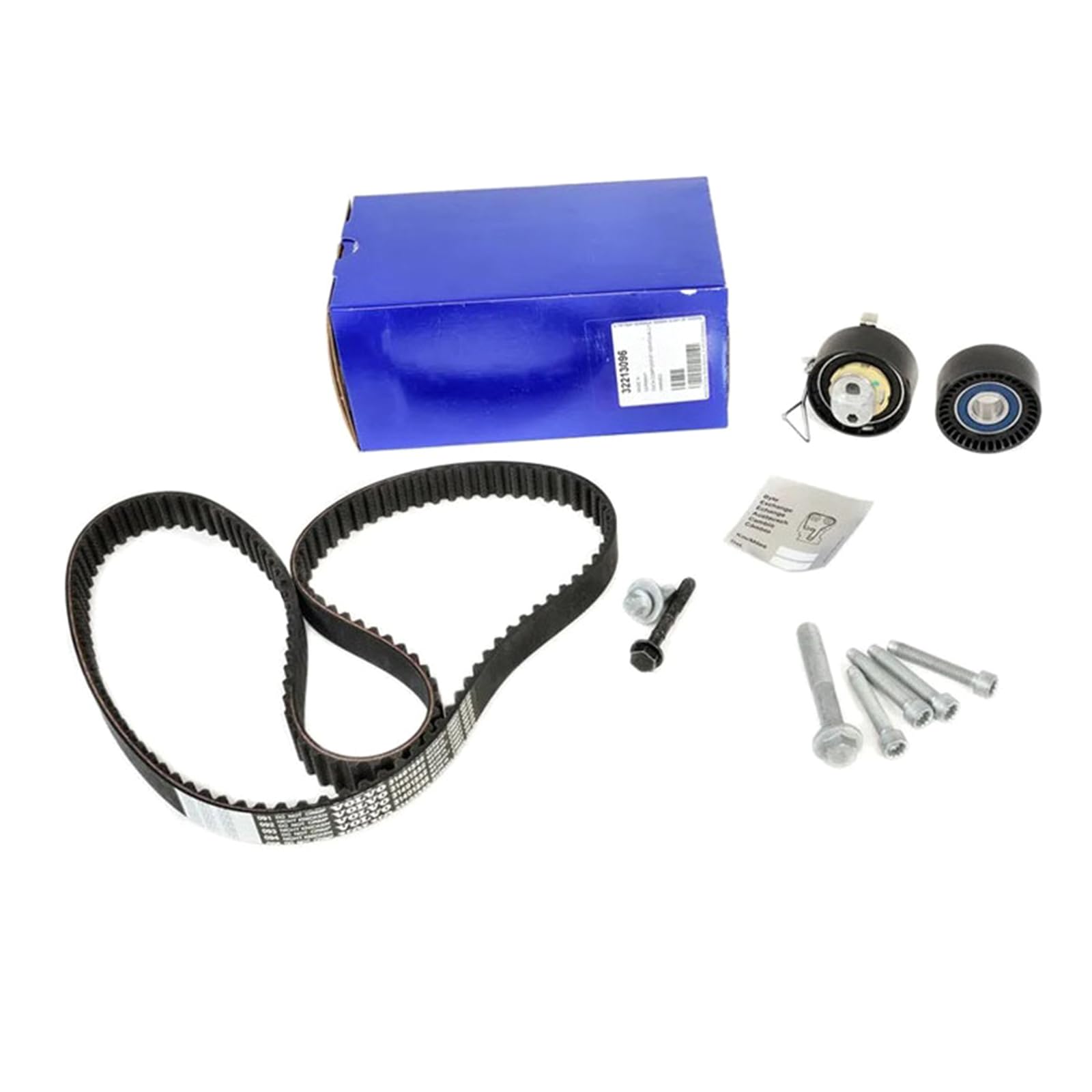 Avejjbaey Motor-Zahnriemen-Set, Auto-Zahnriemen, Gummi, für XC90 S90L, ersetzt 32213096 31359937 von Avejjbaey