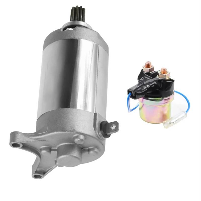 Anlasser Für V-Star 250 Für Virago XV250 Für Route 66 1988-2019 Elektrische Motorräder Starter Motor Magnet Relais 2UJ-81890-00-00 Starter Anlasser von Avfpra