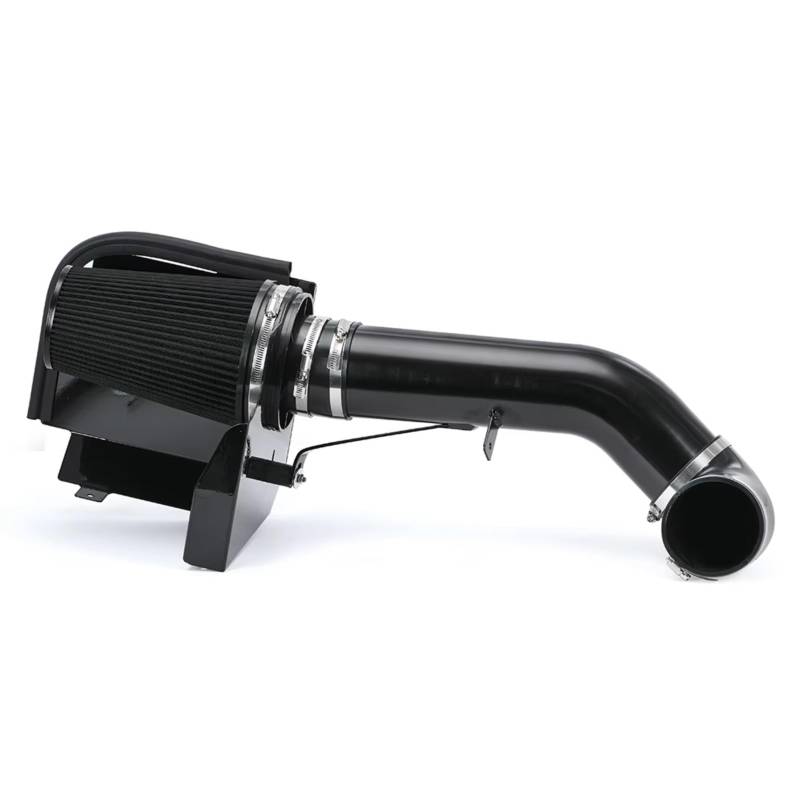 Ansaugschlauch FÜR GMC V8 4,8 L 5,3 L 6,0 L Für Sierra 1500 2500 3500 Air Fitler Kit Auto 4 "Cold Air Intake System Hitzeschild Lufteinlassschlauch(Black1) von Avfpra