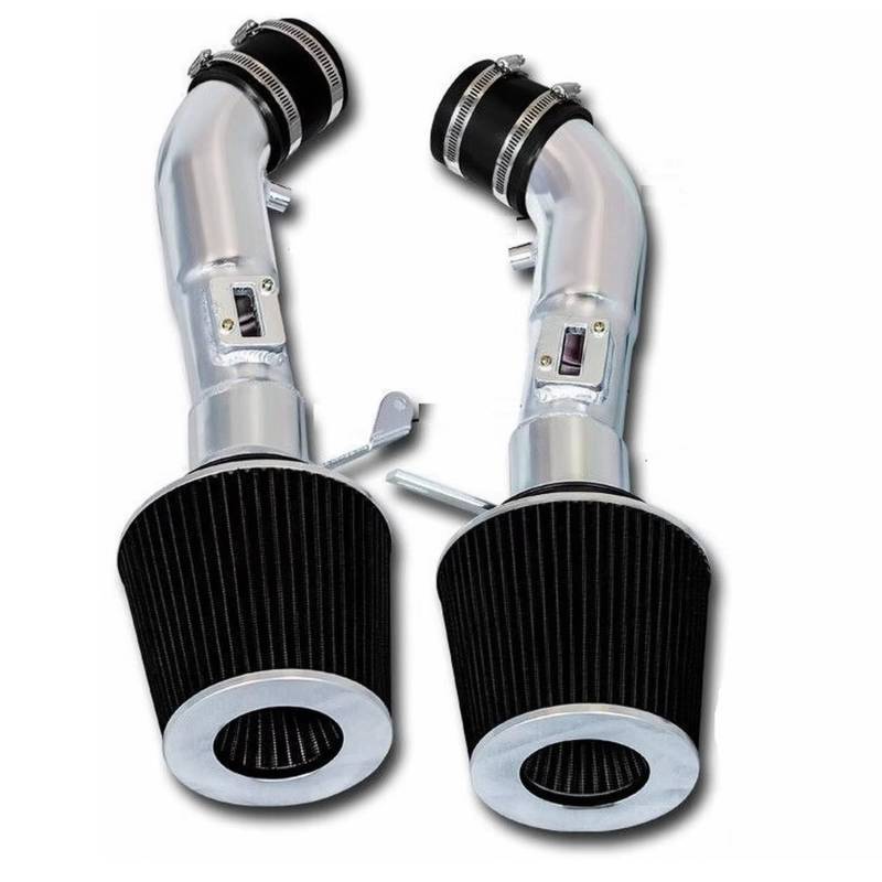 Ansaugschlauch Für Nissan 370Z Für US Racing VQ37 09-20 Motor Teile Cold Air Intake System + Filter Lufteinlassschlauch(Balck) von Avfpra