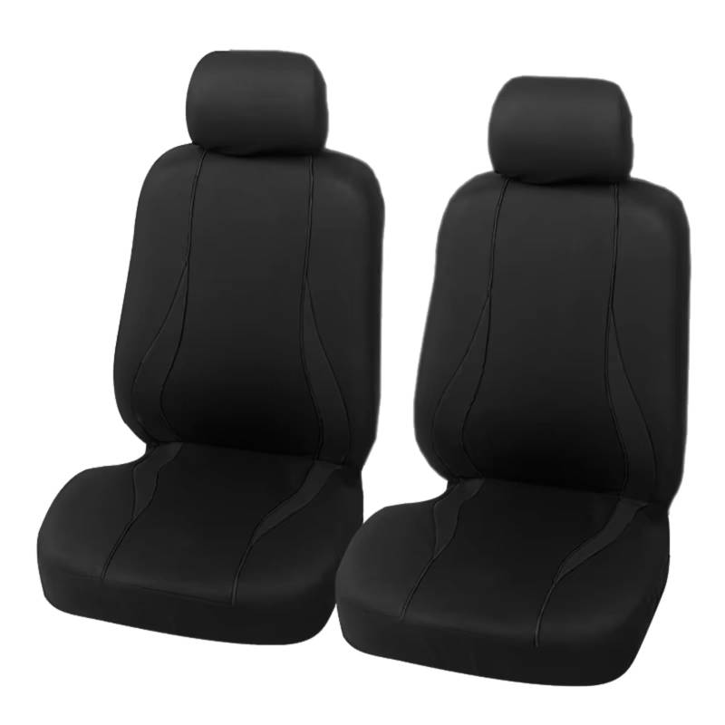 Autositzbezüge 9 Stück Für Nissan 2001 Autositzbezüge Auto Protect Covers Automotive Sitzbezüge Sitzbezüge Auto(D 2 Piece Black Covers) von Avfpra