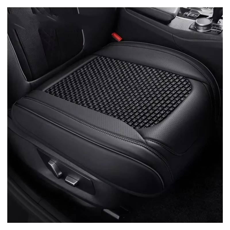 Autositzbezüge Für A3 Für Sportback A1 A4 A5 A6 A6L A7 A8 A8L Leder Auto Sitzbezug Kissen Sitzbezüge Auto(A Black 1 seat) von Avfpra