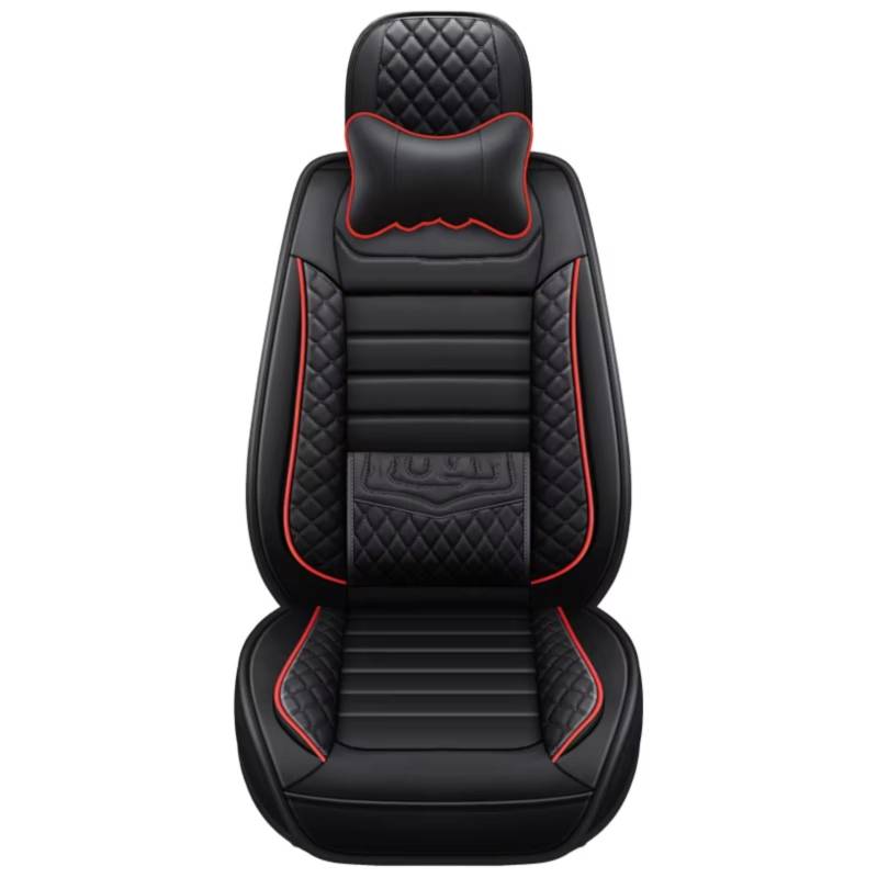 Autositzbezüge Für A4 B8 B6 B7 Für Avant A3 8P A5 Sportback Q2 Q3 A7 Q7 4L 100 C4 A6 4F C7 C5 Leder Autositzbezüge Sitzbezüge Auto(G for 1 seat) von Avfpra